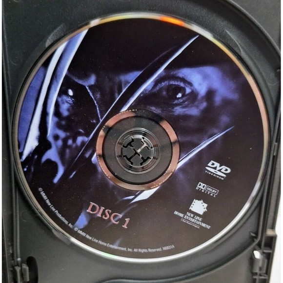 2003 NEW LINE ENTERTAINMENT FREDDY VS JASON 2 DISC DVD NIGHT VIDEOS RENTAL - Picture 5 of 6